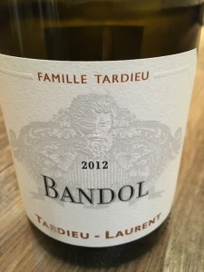 Tardieu-Laurent Bandol 2012